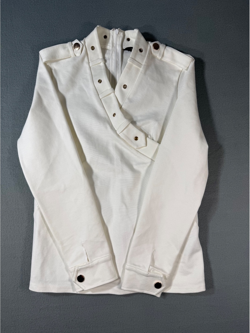Karen Millen Military Style Top UK12